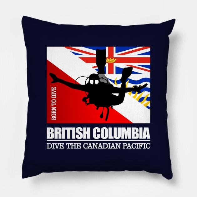 British Columbia DF2 Pillow by grayrider