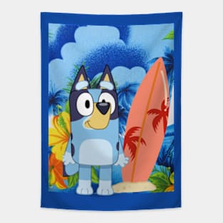 bluey hawaiian Tapestry