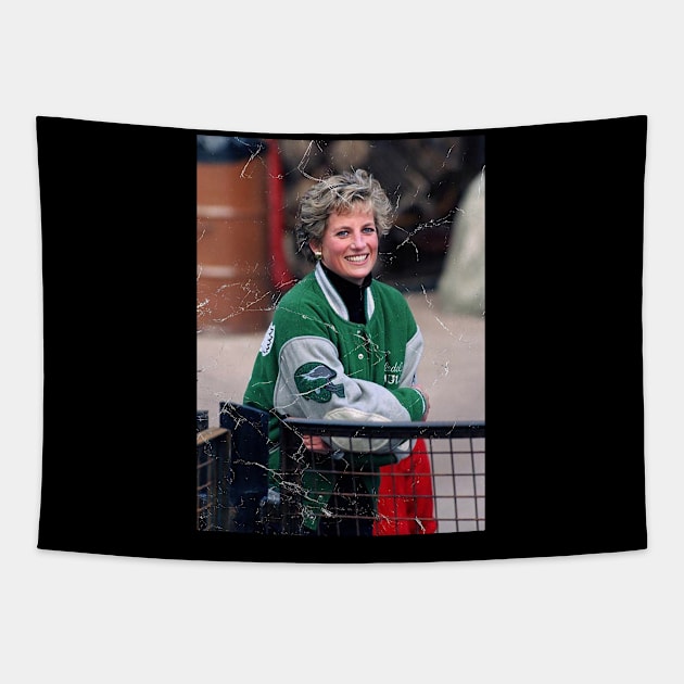 princess diana eagles fan Tapestry by dance girl and mousse podcast