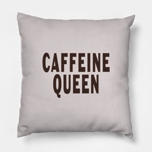 Caffeine Queen Pillow