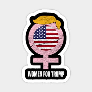 TRUMP - Women For Trump Magnet