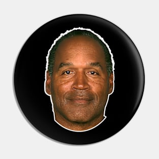 oj simpson Pin