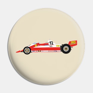 Ferrari 312T3 Gilles Villeneuve Pin