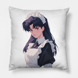 Misato Katsuragi Neon Genesis Evangelion Maid Dress 2! Pillow