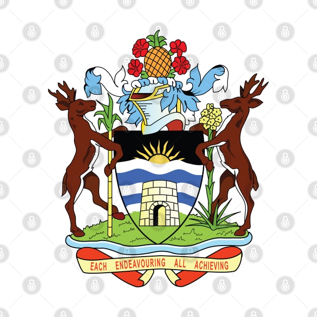 Antigua and Barbuda Coat of arms by IslandConcepts