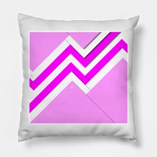 Pink Zig Zag Pillow