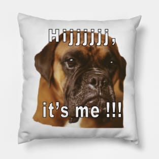 Boxer Quino, Hijjj it's me Pillow