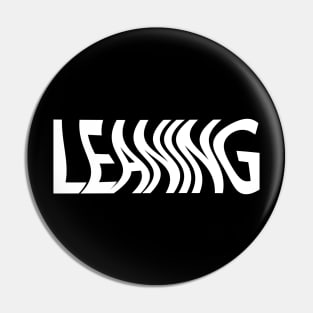 Leaning artistic design Pin