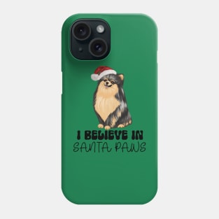 Christmas Pomeranian Dog Santa Phone Case