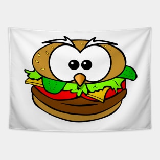 A good penguin burger Tapestry