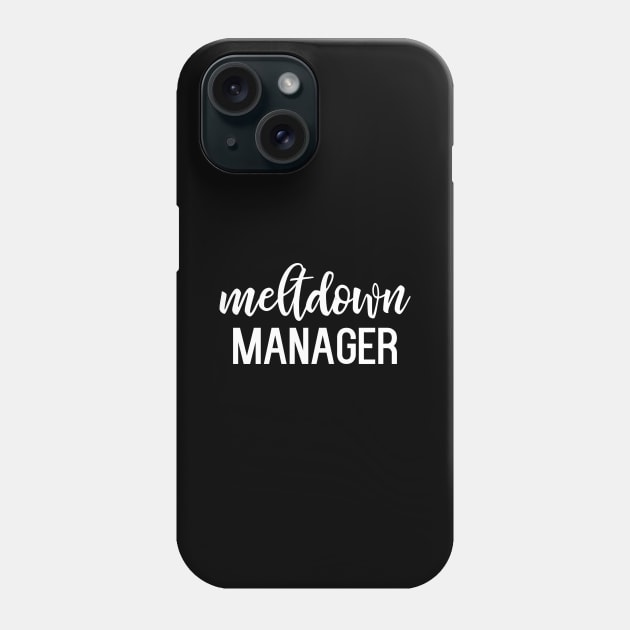 Meltdown manager Phone Case by kapotka