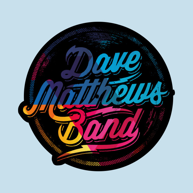 Disover Dave Matthews Band Color Geometric - Dave Matthews - T-Shirt