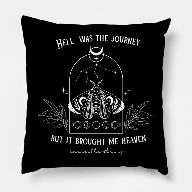 Hell was the journey Pillow by lyndsayruelle