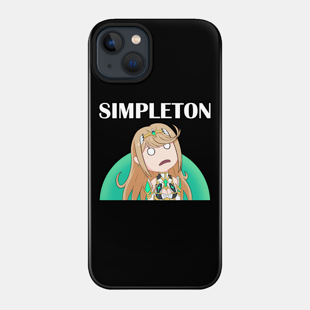 Discover Simpleton (White Text) - Xenoblade - Phone Case