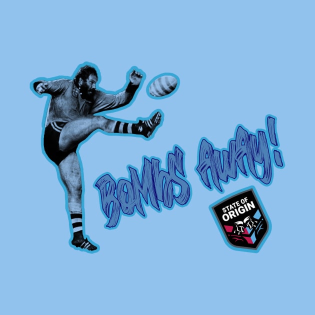 Retro NSW Origin - Noel Cleal - BOMBS AWAY! by OG Ballers