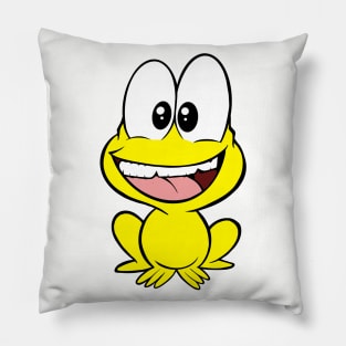 The Gutsy Frog Pillow