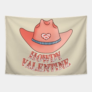 Howdy Valentine Tapestry