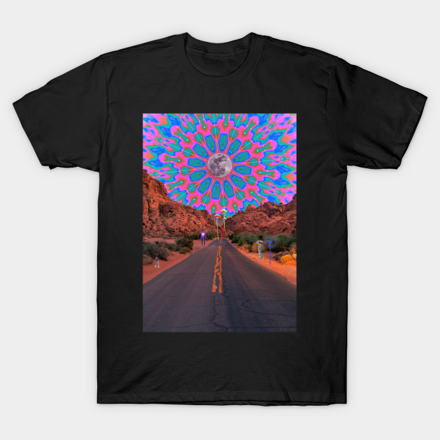 Road Trip - Psychedelic Colors - T-Shirt