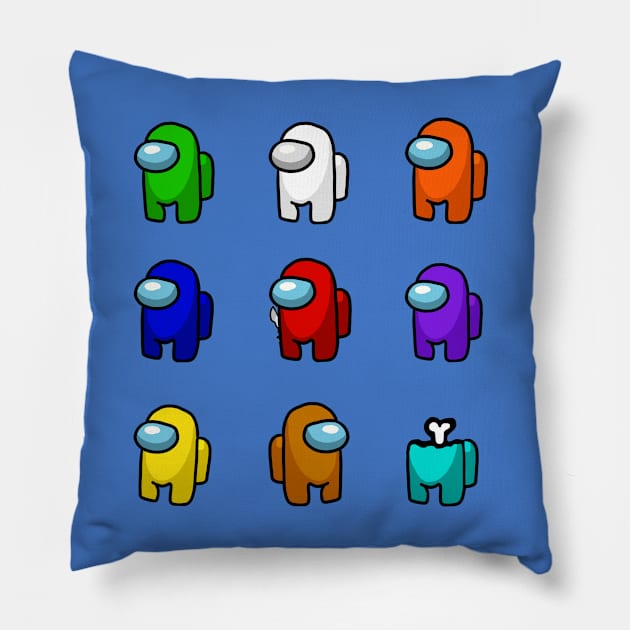 Among Us Pillow by ninoladesign