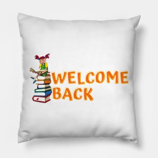 Welcome Back To School Pillow