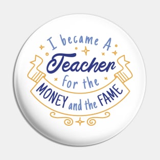 Yeah I became a teacher for this Pin