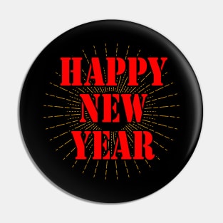 Happy New Year 2021 Pin