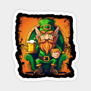 I'm Irish Leprechauns Funny St. Patrick's Day Gift Magnet