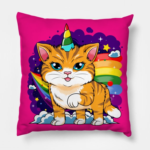 Cat new arrivals unicorn pillow