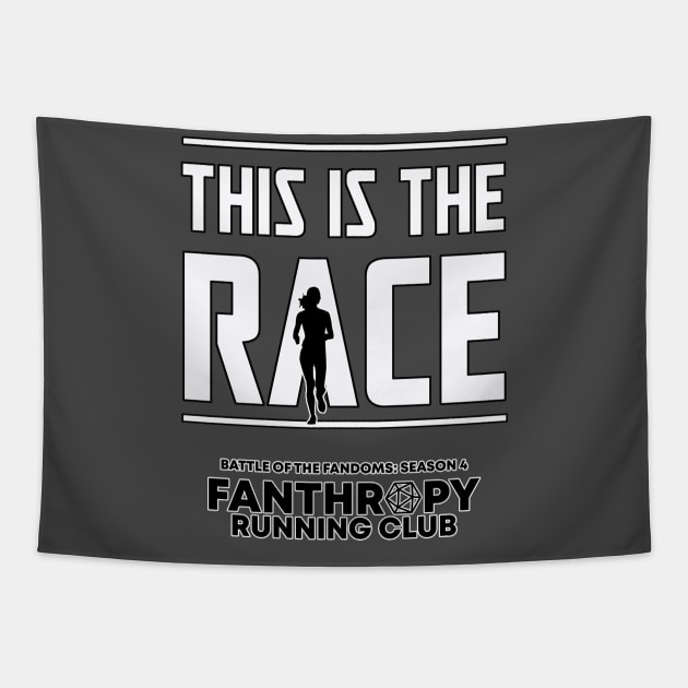 This Is The Race Tapestry by Fans of Fanthropy