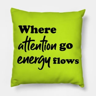 energy flows Pillow