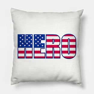 4th of July Independence Day American Hero Pillow