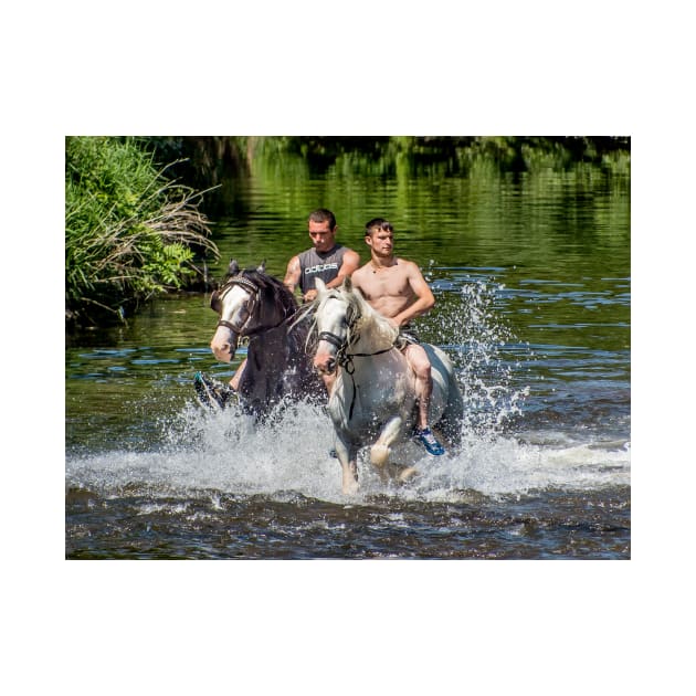 Gypsies at Appleby Horse Fair by Tarrby