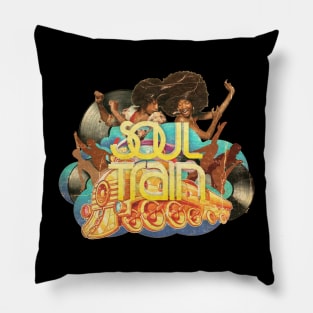 POSTER TOUR - SOUL TRAIN 1971-1979 era Pillow