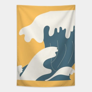 Great waves Tapestry