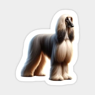 Afghan Hound Magnet