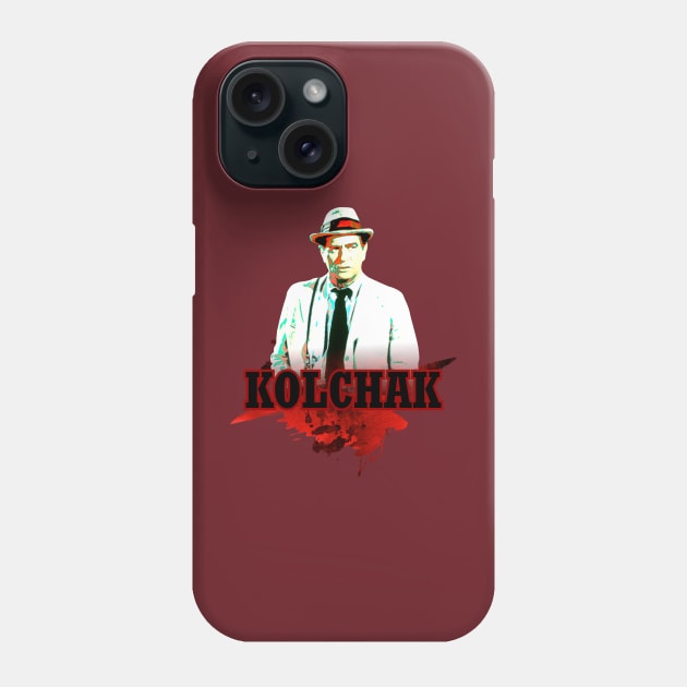 KOLCHACK IN HORROR SPLASH PAINTING Phone Case by MufaArtsDesigns