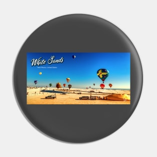 White Sands Hot Air Balloon Invitational Pin