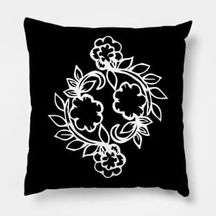 traditional Moroccan design for hope by chakibium Pillow