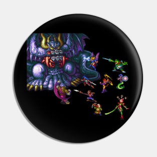 Breath of Fire 2 Final Battle Full Party Pin