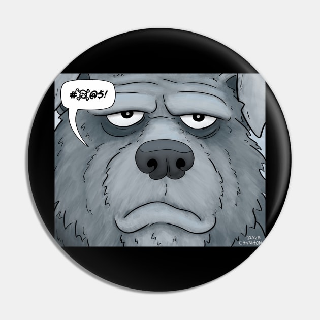 Swearwolf Pin by dave-charlton@hotmail.com