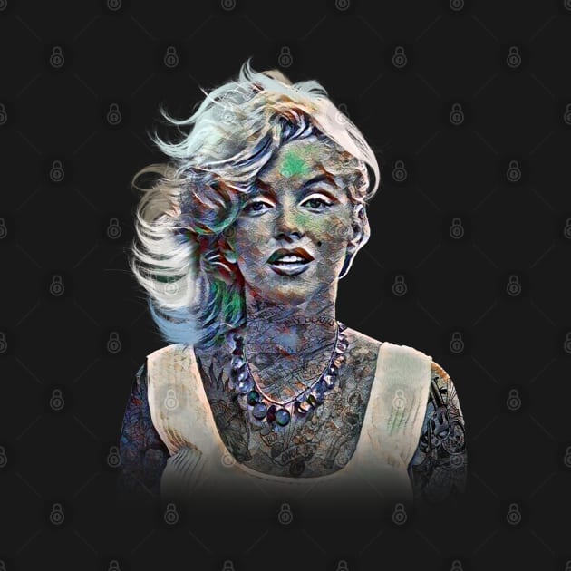 Marilyn Tattoo by EBAN