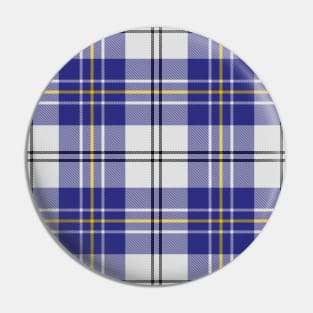 Clan MacPherson Blue Dress Tartan Pin