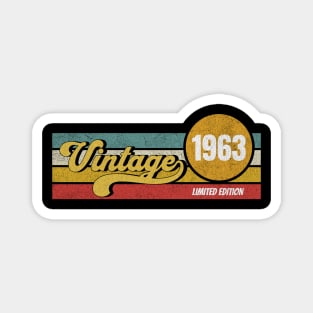 Vintage Limited Edition 1963 T-Shirt Magnet