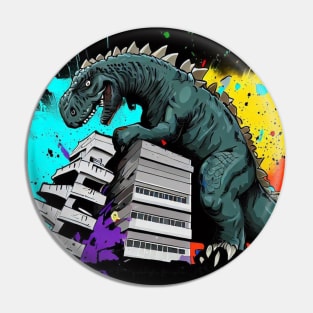 Godzilla Pin