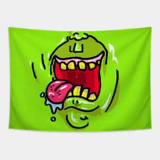 Slimer from Ghostbusters Tapestry