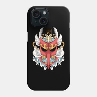 akai tengu mask Phone Case