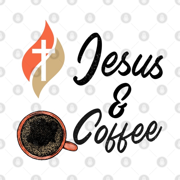 Jesus And Coffee - Christian by ChristianShirtsStudios