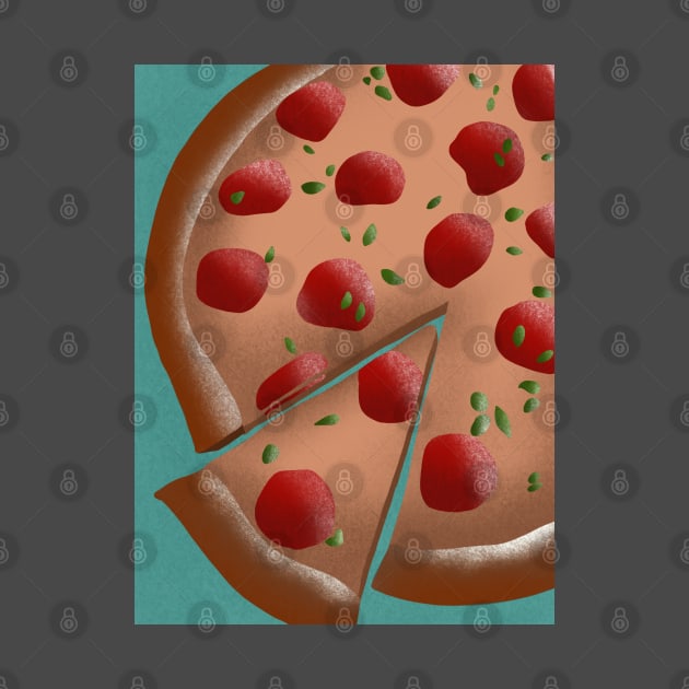 Pepperoni Pizza by MarMi