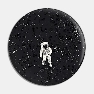 Lonely Astronaut Pin