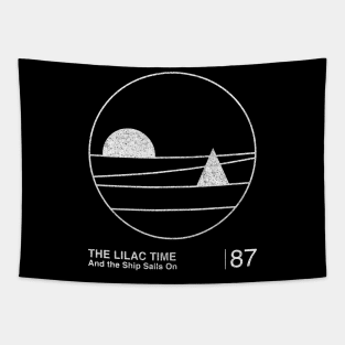 The Lilac Time / Minimalist Graphic Fan Artwork Design Tapestry